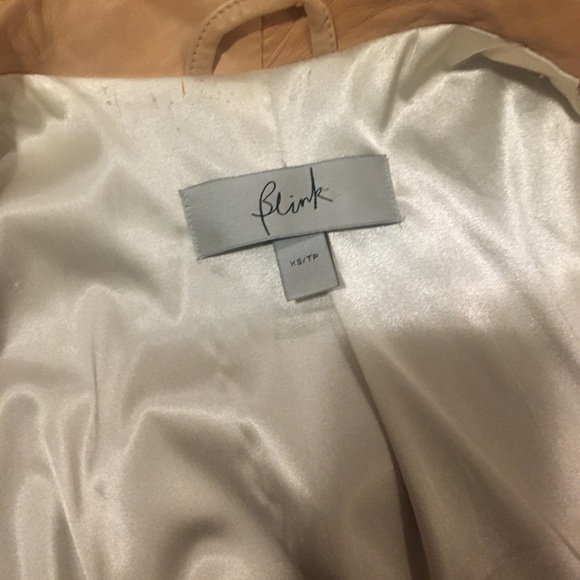 Blink by Danier Leather jacket. Peachy super soft - Picture 5 of 10